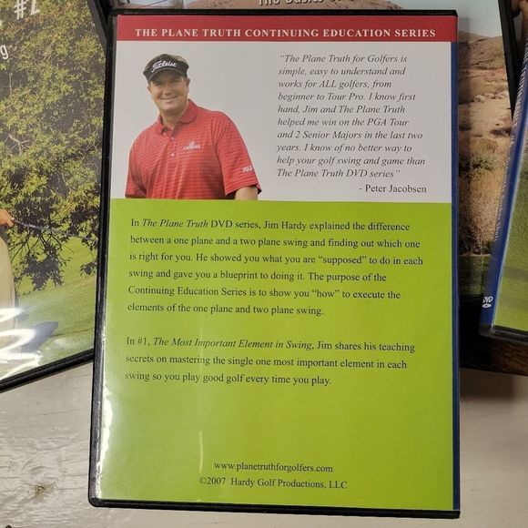 Secrets from the Plane Truth Vault Golf DVD 1-8 Set RARE Golf Instruction - Picture 4 of 9